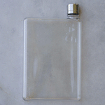 Water bottle for camera bag shown in three different vegan leather colours